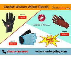 Big Offer on Castelli Women Gloves by Classic Cycling – Winter Clearance